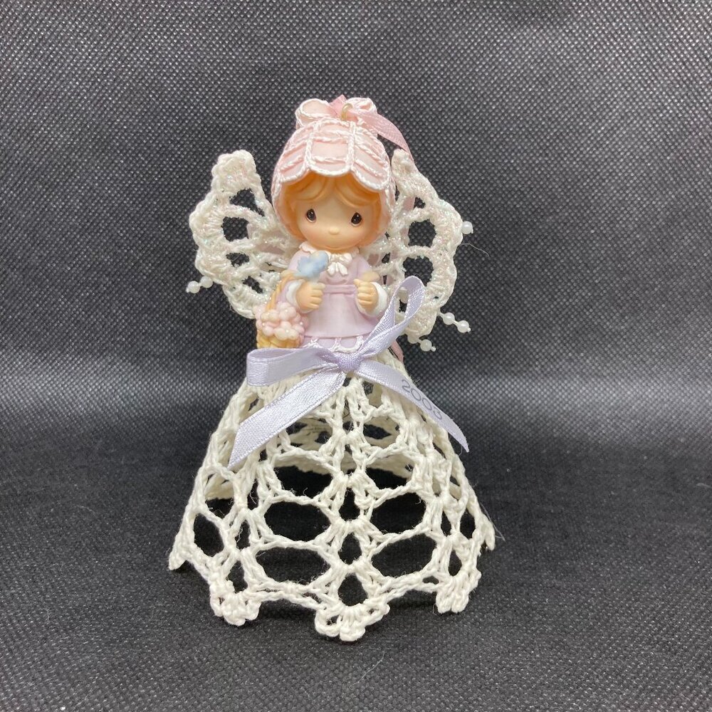 Precious Moments 2003 Graced with Lace angel ornament